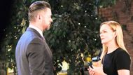 EJ (Dan Feuerriegel) and Belle (Martha Madison) may battle in the courtroom but what happens outside on Days of our Lives | Image: JPI